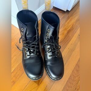 Dr. Martens 1460 Vegan Black Felix Rub Off Boots